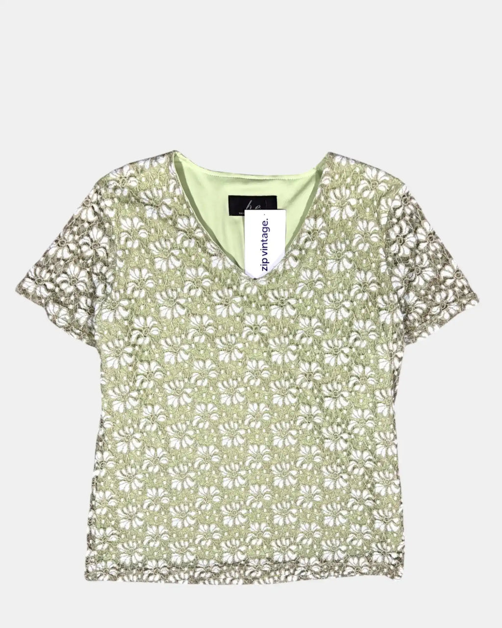 Layered Mesh Green Top
