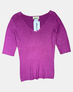 Pink 90s Mid Sleeve Top
