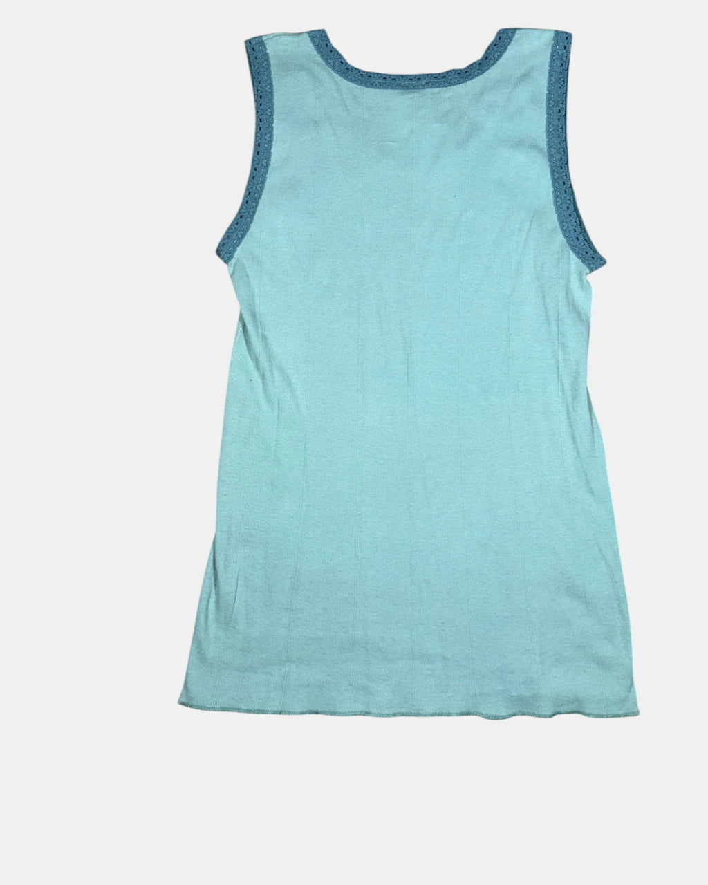 Y2k Blue Two Toned Butterfly Cami Top | Estimated Size S - Zip Vintage