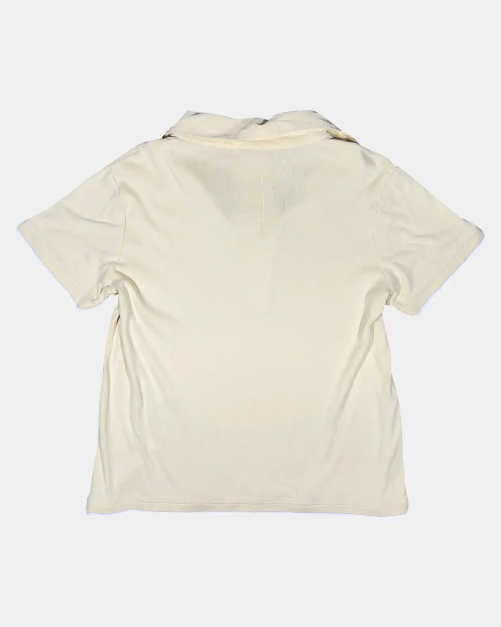 Butter Yellow Fitted Shirt