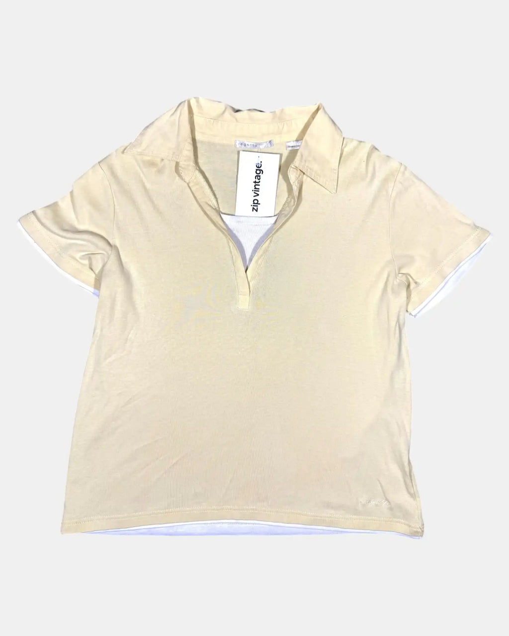 Butter Yellow Fitted Shirt