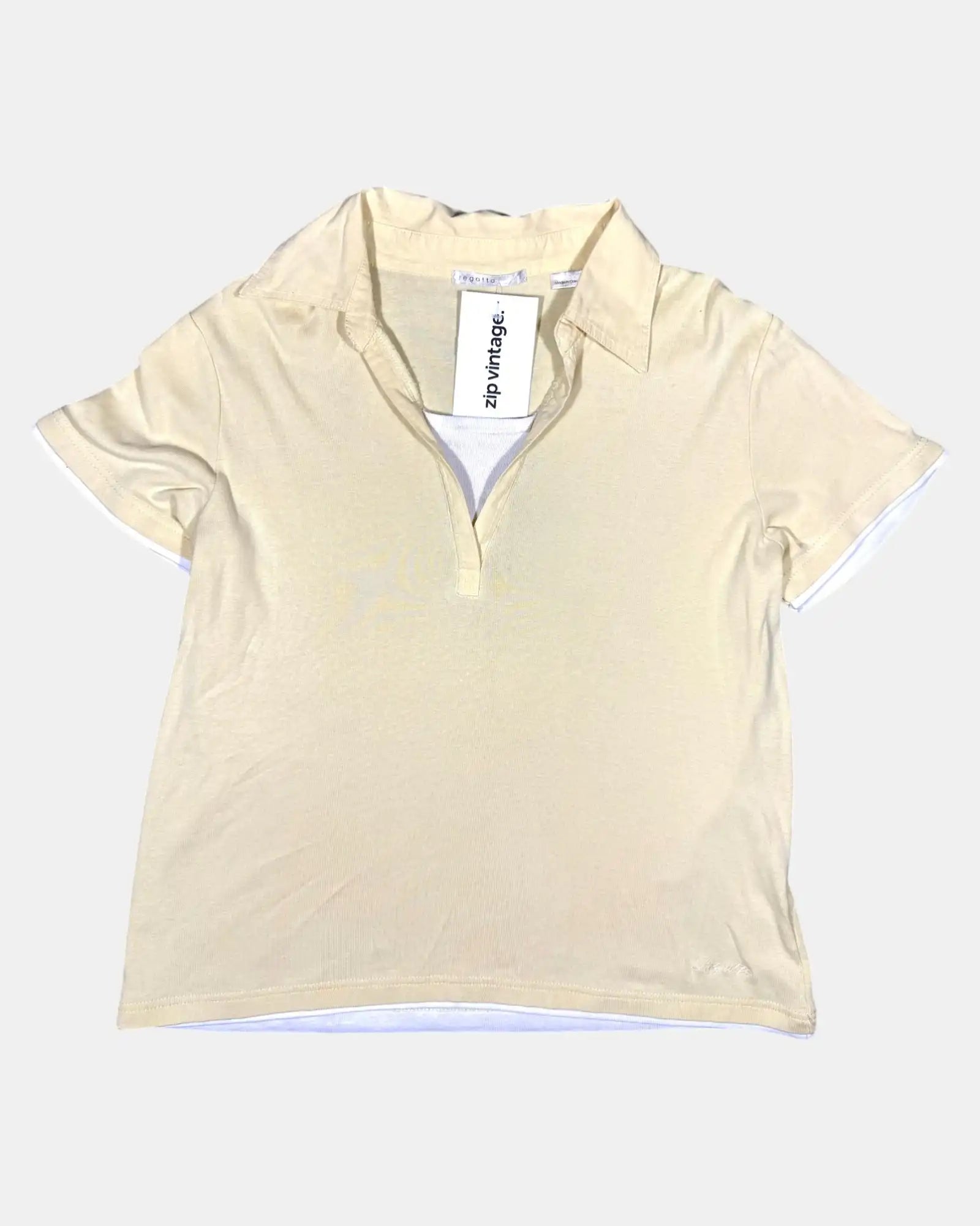 Butter Yellow Fitted Shirt