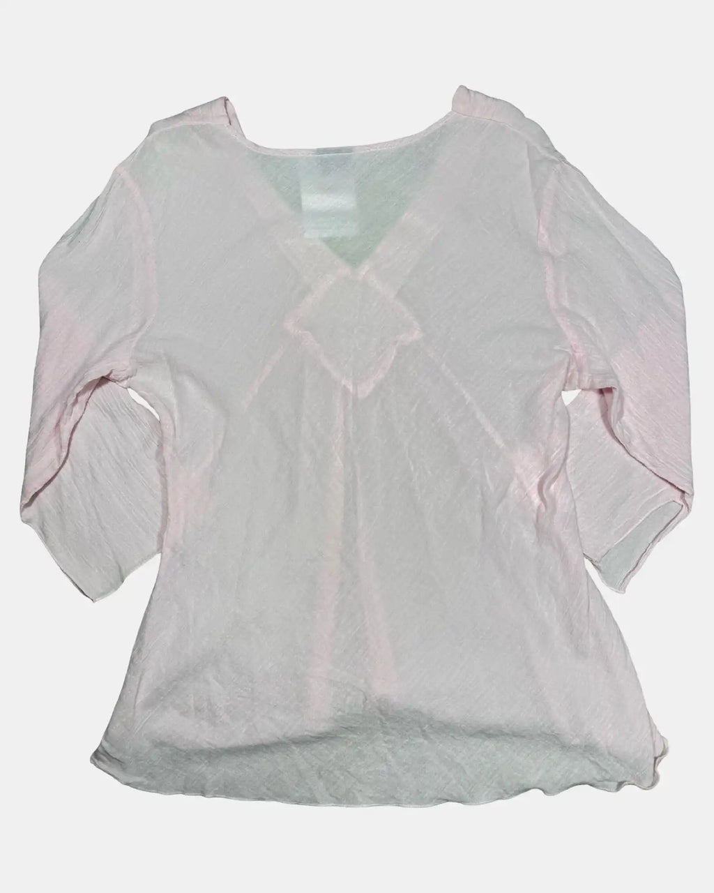 Light Pink Square Shaped Flowy Top