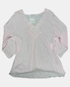Light Pink Square Shaped Flowy Top