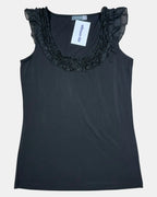 Black Top with Scoop Neck