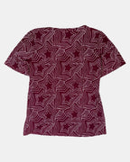 Burgandy Star Shirt