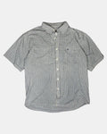 Blue & Yellow Button-Up Shirt
