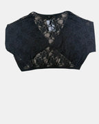 Lace Clip-Up Cardigan