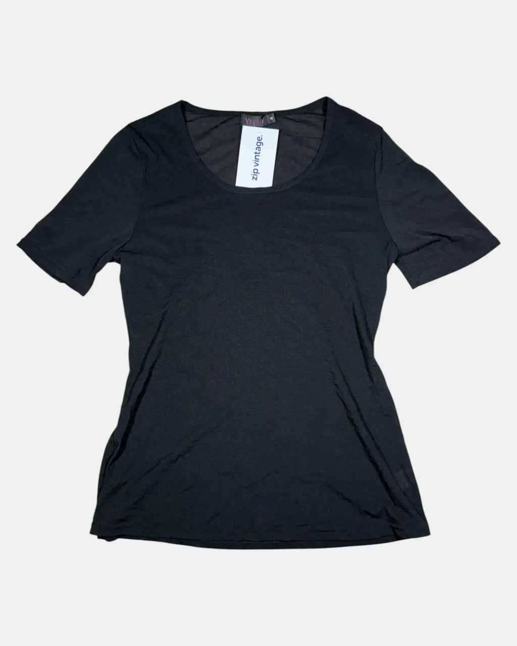 Deadstock Black Mesh Tshirt