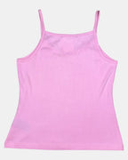 Y2K Pink Singlet Top with Beading | Estimated Size S