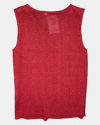 Red Mesh Sparkly Tank Top