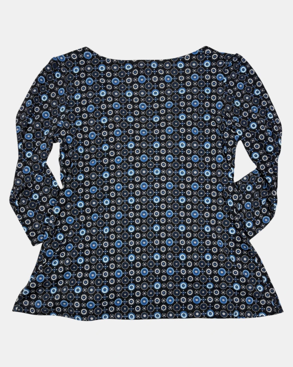 Blue & Black 90s Long Sleeve with Buckle | Size L