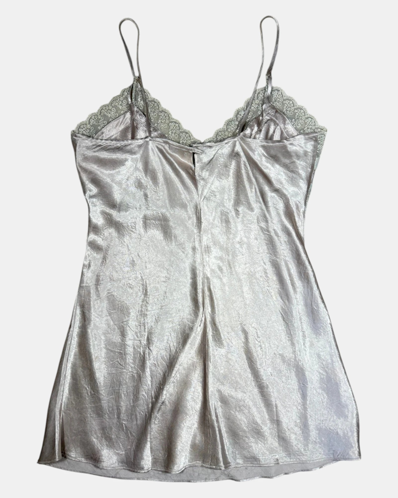 Light Blush Cami Top with Lace Detailing | Estimated Size M