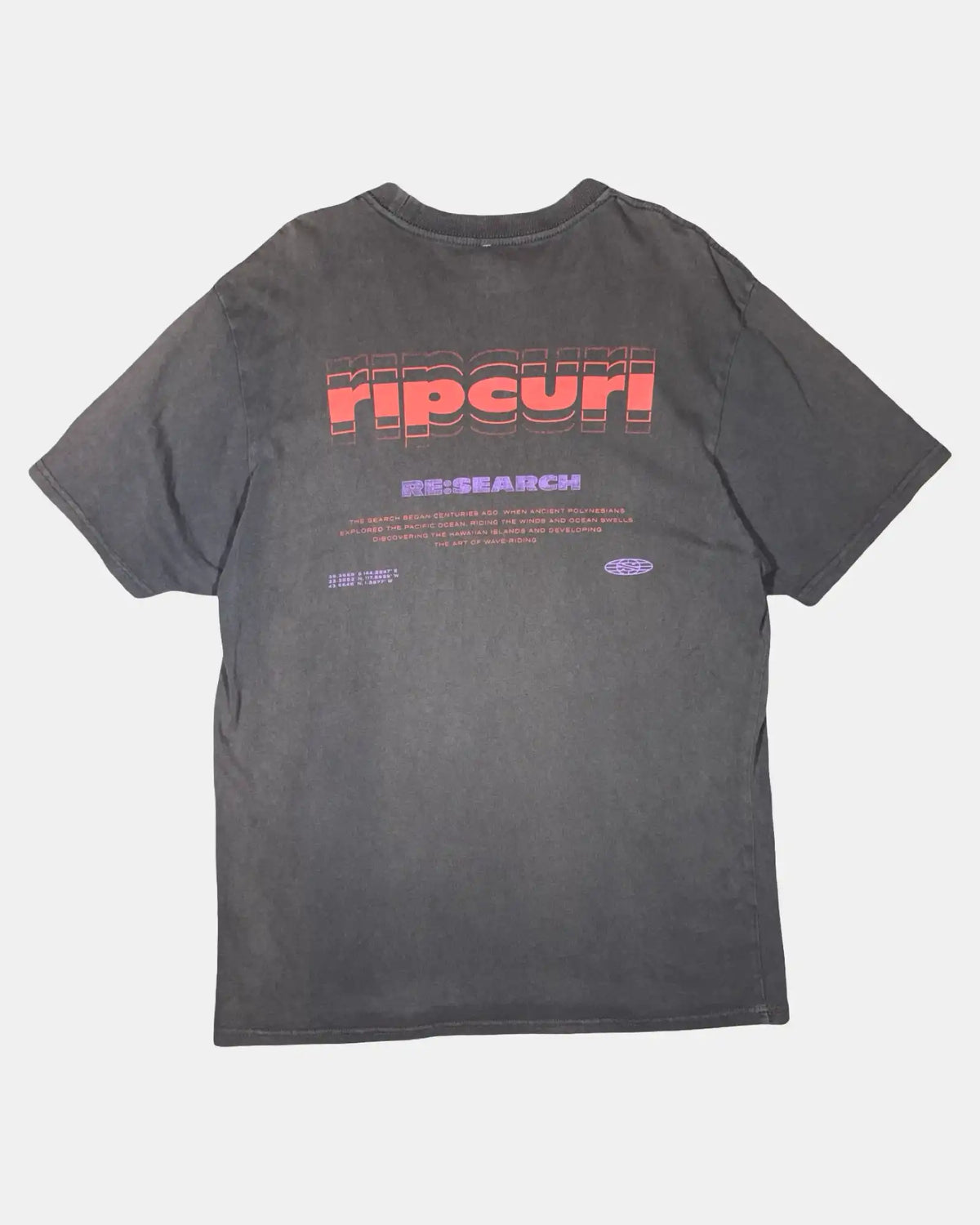 Grey RipCurl Graphic Tee