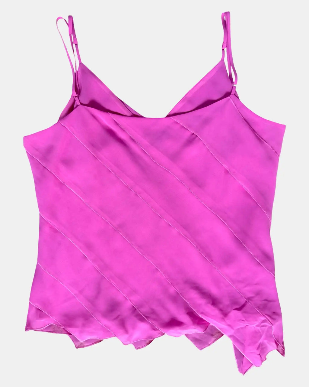Pink Ruffled Layered Top