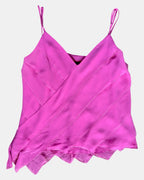 Pink Ruffled Layered Top