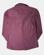 Purple Button Up Fitted Shirt