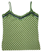 Green Polka Dot Cami Top
