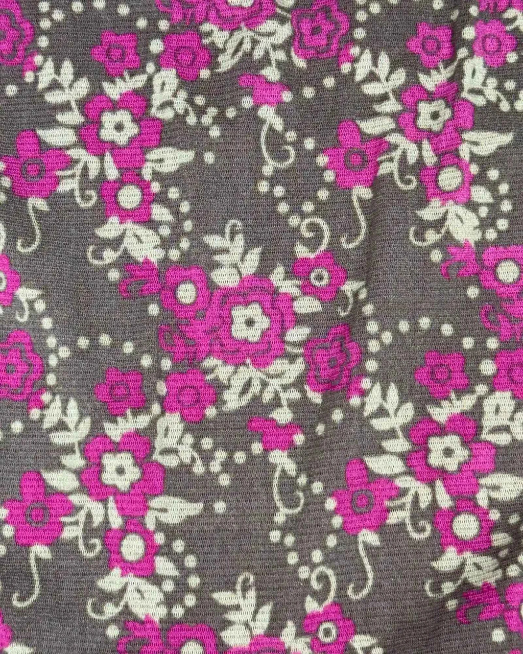 Fairy Core Brown and Pink Flowy Top