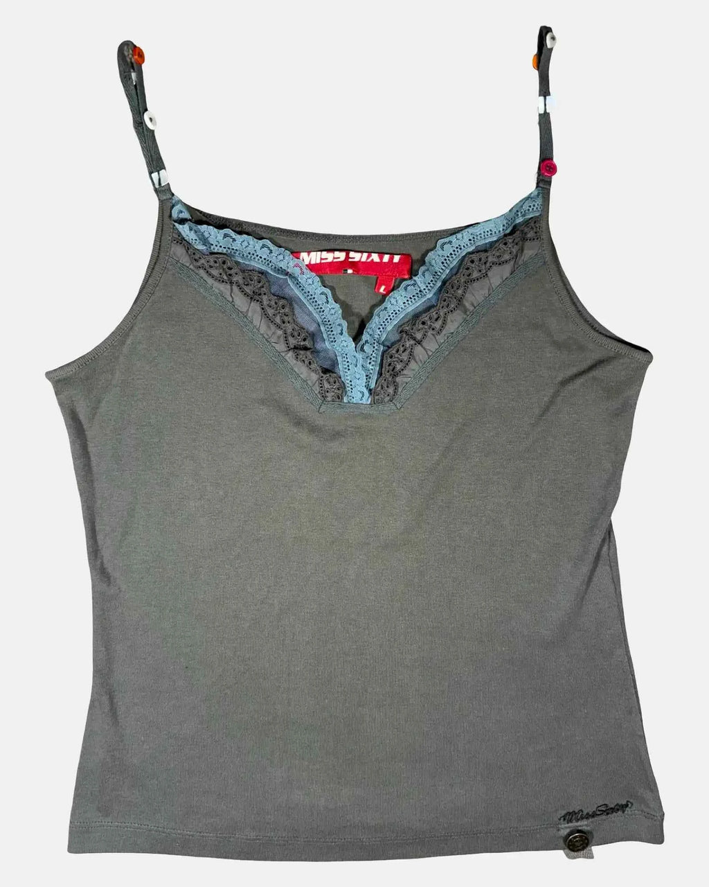 Miss Sixty Khaki Cami Top
