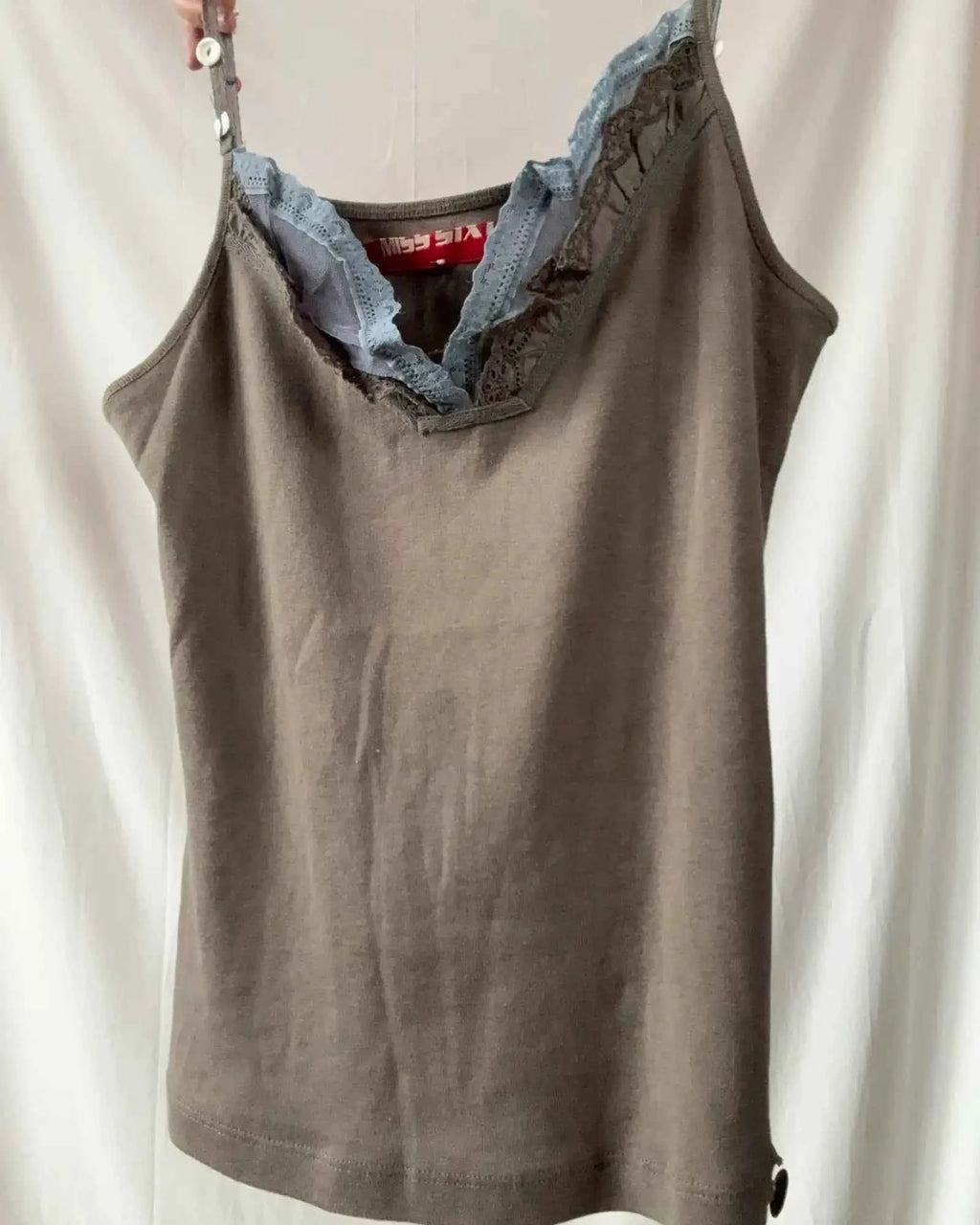 Miss Sixty Khaki Cami Top