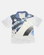 Yonex Blue and White Polo Top