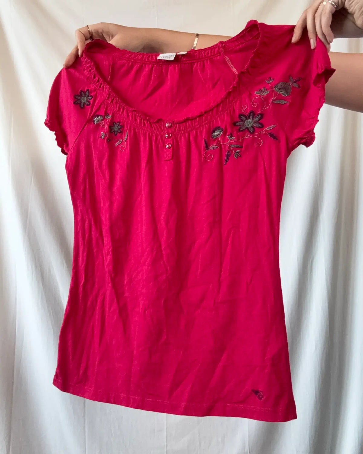 Espirit 2000s Style Scoop Neck Top