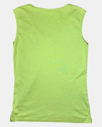 Green Detailed Tank Top