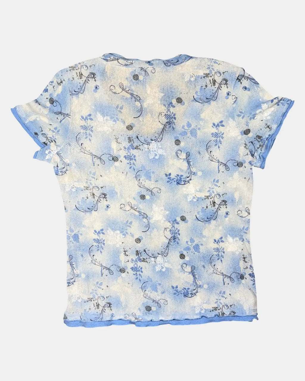 Light Blue Mesh T-shirt