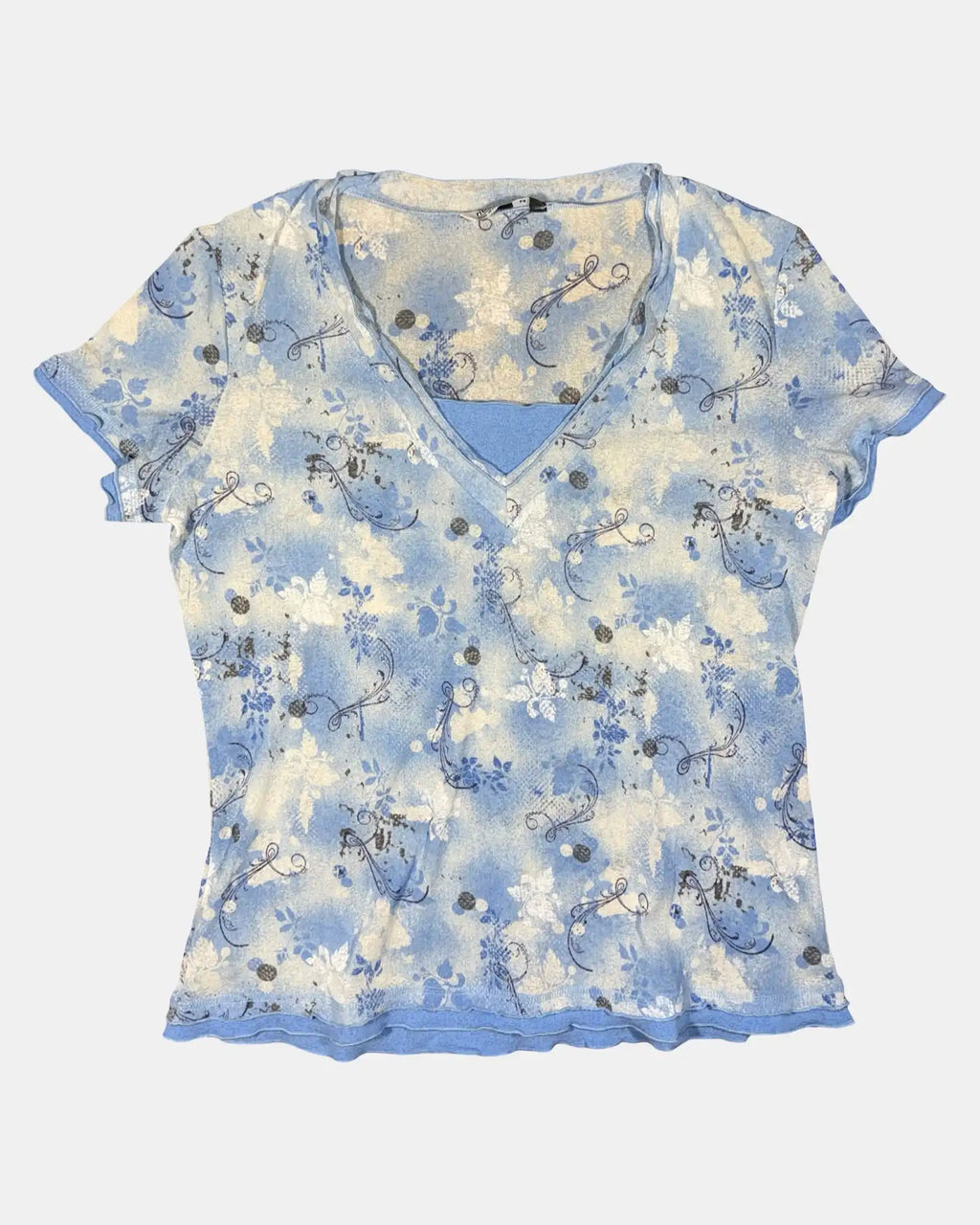 Light Blue Mesh T-shirt