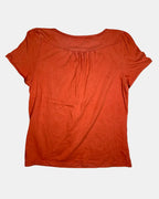 Orange Baby Doll Top