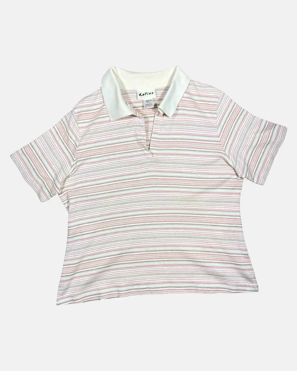 White Striped Shirt