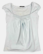 Light Blue Baby Doll Top