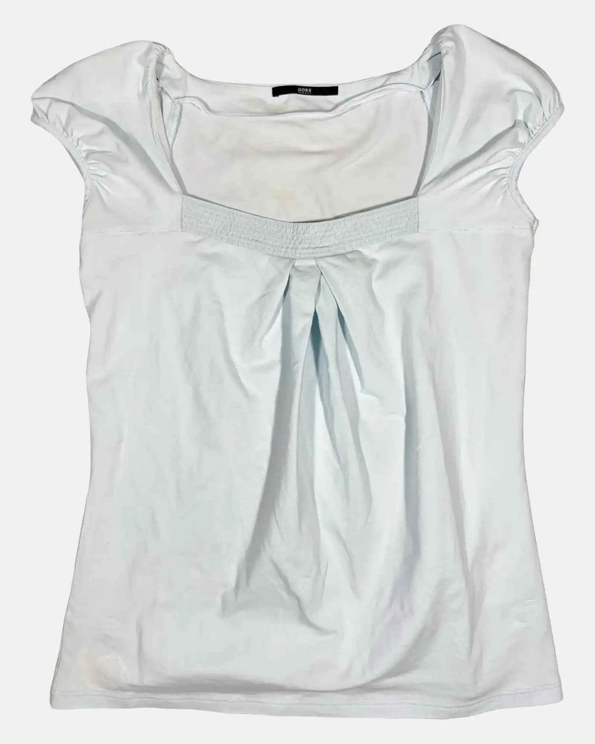 Light Blue Baby Doll Top