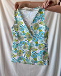 70s Style Wrap Top