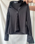 Staple Black Button Up