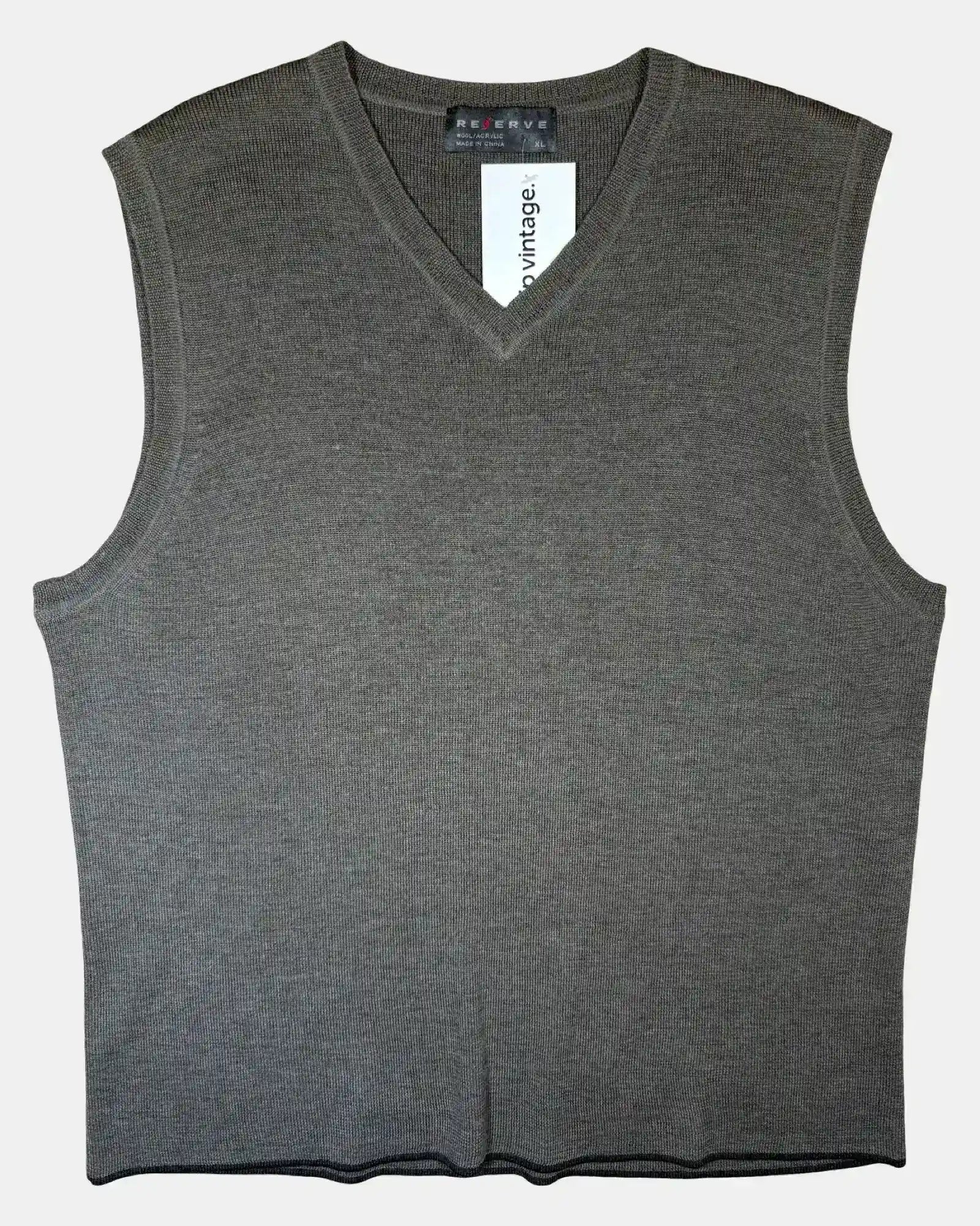 Grey Knit Vest
