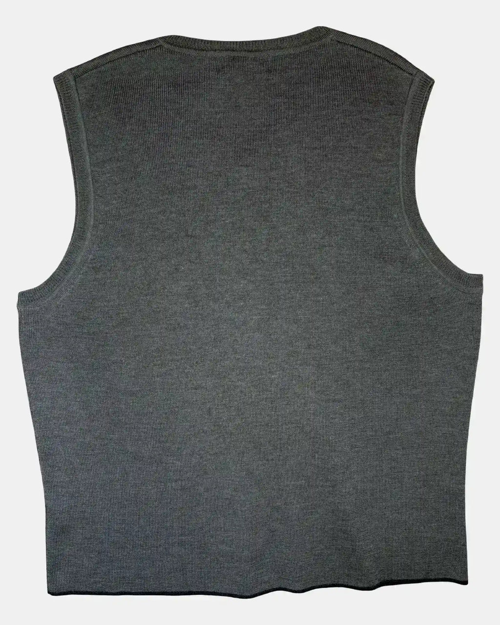 Grey Knit Vest