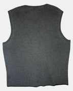Grey Knit Vest