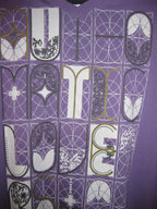 Vintage 2000s purple graphic T-shirt, size L